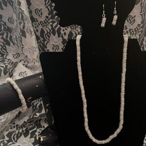 Pearl and Silver Set